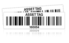 Printable and Preprinted Asset Tags